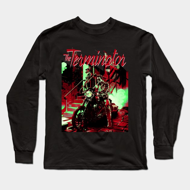 The Terminator Long Sleeve T-Shirt by MitchLudwig